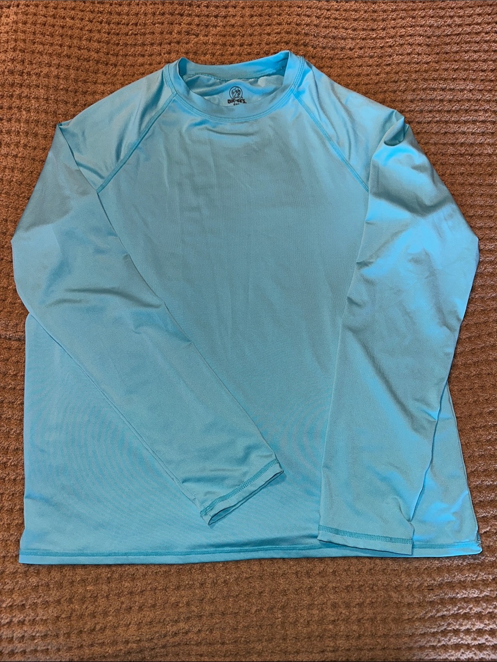 Light Blue Buccee’s Long-Sleeve Swim Rash Guard